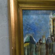 Jules Schyl (1893-1977), Swedish Modern Painting, 1960s, Oil on Canvas, Framed