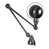 Jieldé desk lamp 2 arms 40cm industrial graphite vice Jean Louis Domecq vintage