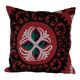 Vintage embroidered cushion cover 51x51 cm