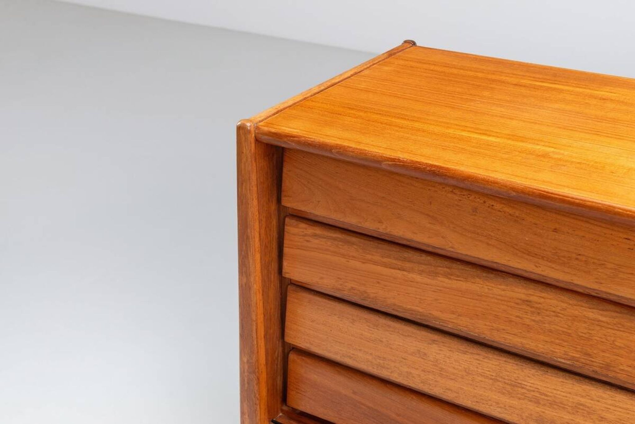 Bosteels Meubelen unique small sideboard walnut Belgium 1960