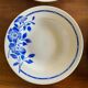 Hollow plates ceranord saint amand blue flower
