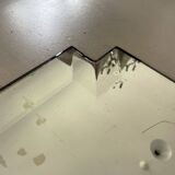 Large old beveled mirror 68x150cm