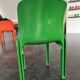 Green "Selene" chair by Vico Magistretti / Artemide