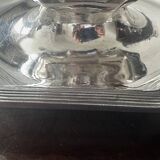 Christofle Silver Plated Sauceboat on Tray, 1930s