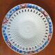 Suite of 5 openwork dessert plates