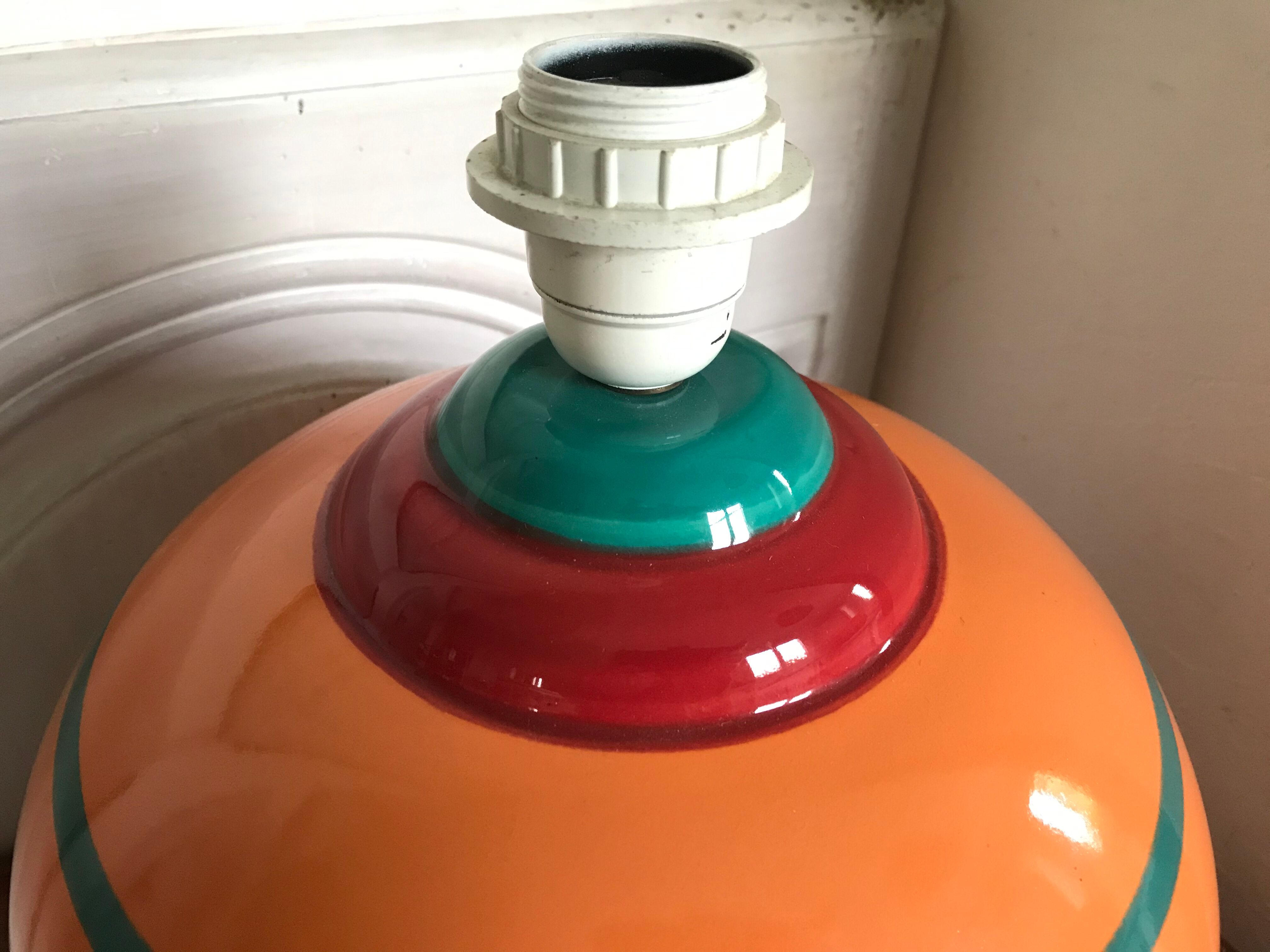 Vintage ceramic lamp