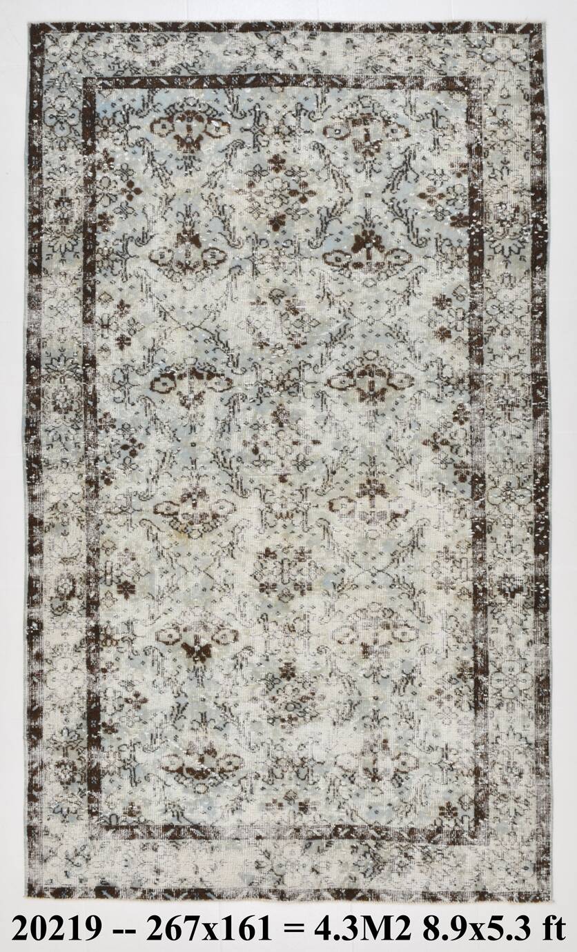 5x9 Classic Style Vintage Rug, 161x267Cm
