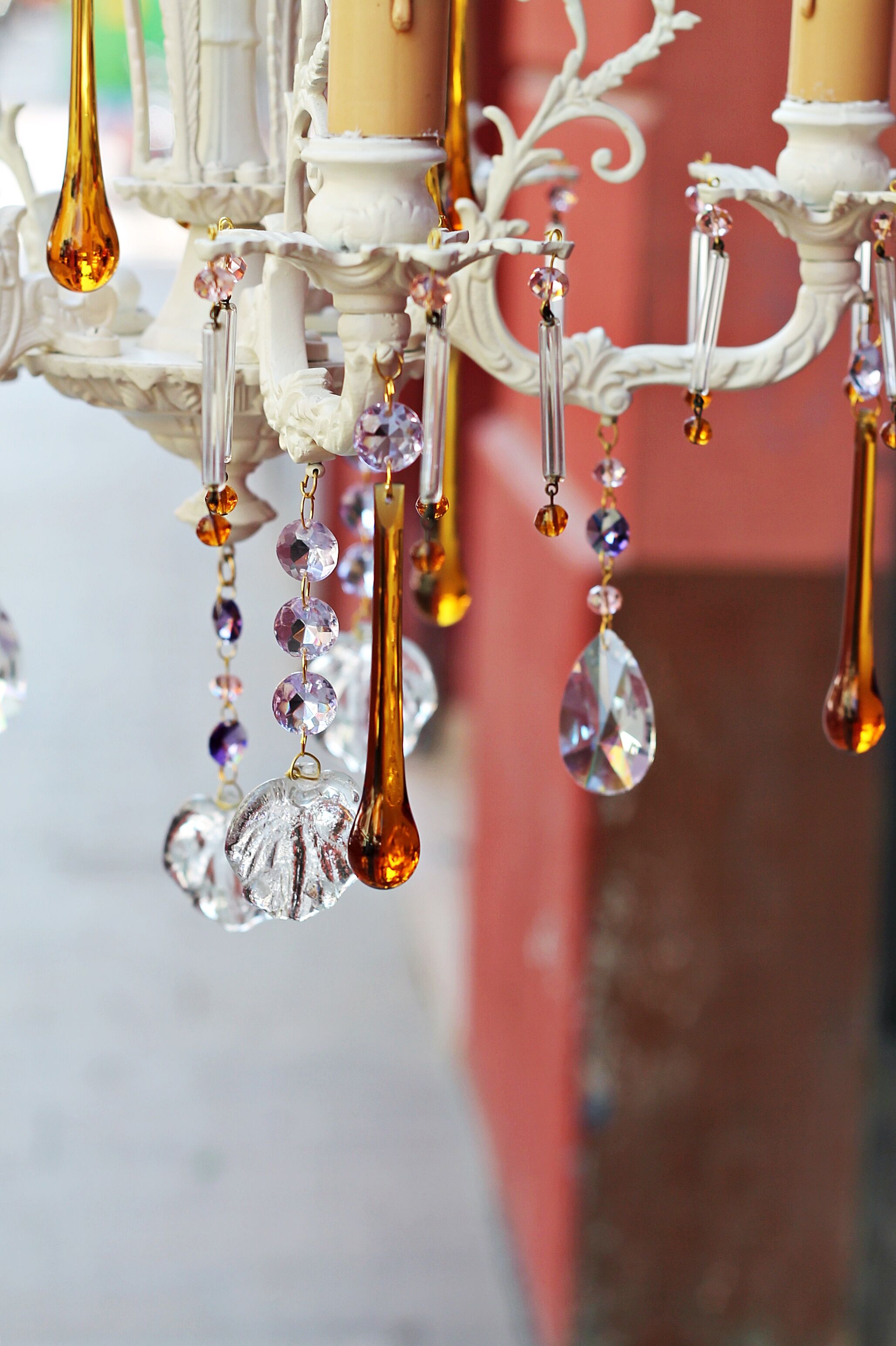 Chandelier shabby chic