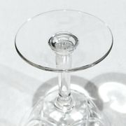 Saint Louis - 10 coupes à champagne en cristal - modèle Lasalle