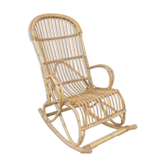 Rattan rocking