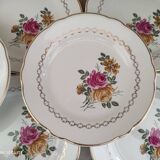 Set of 12 dessert plates Sarreguemines model Gérardmer