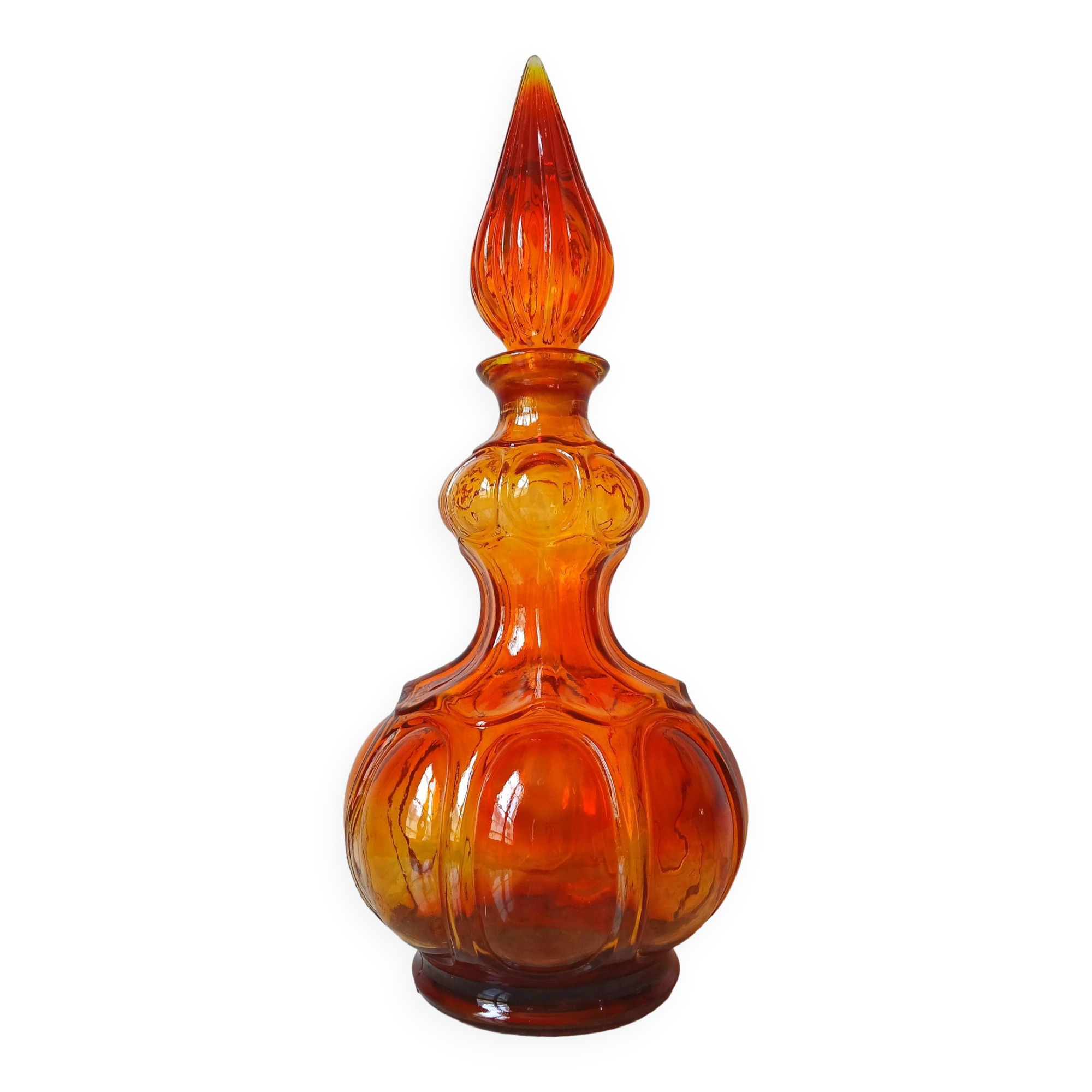 Empoli orange carafe