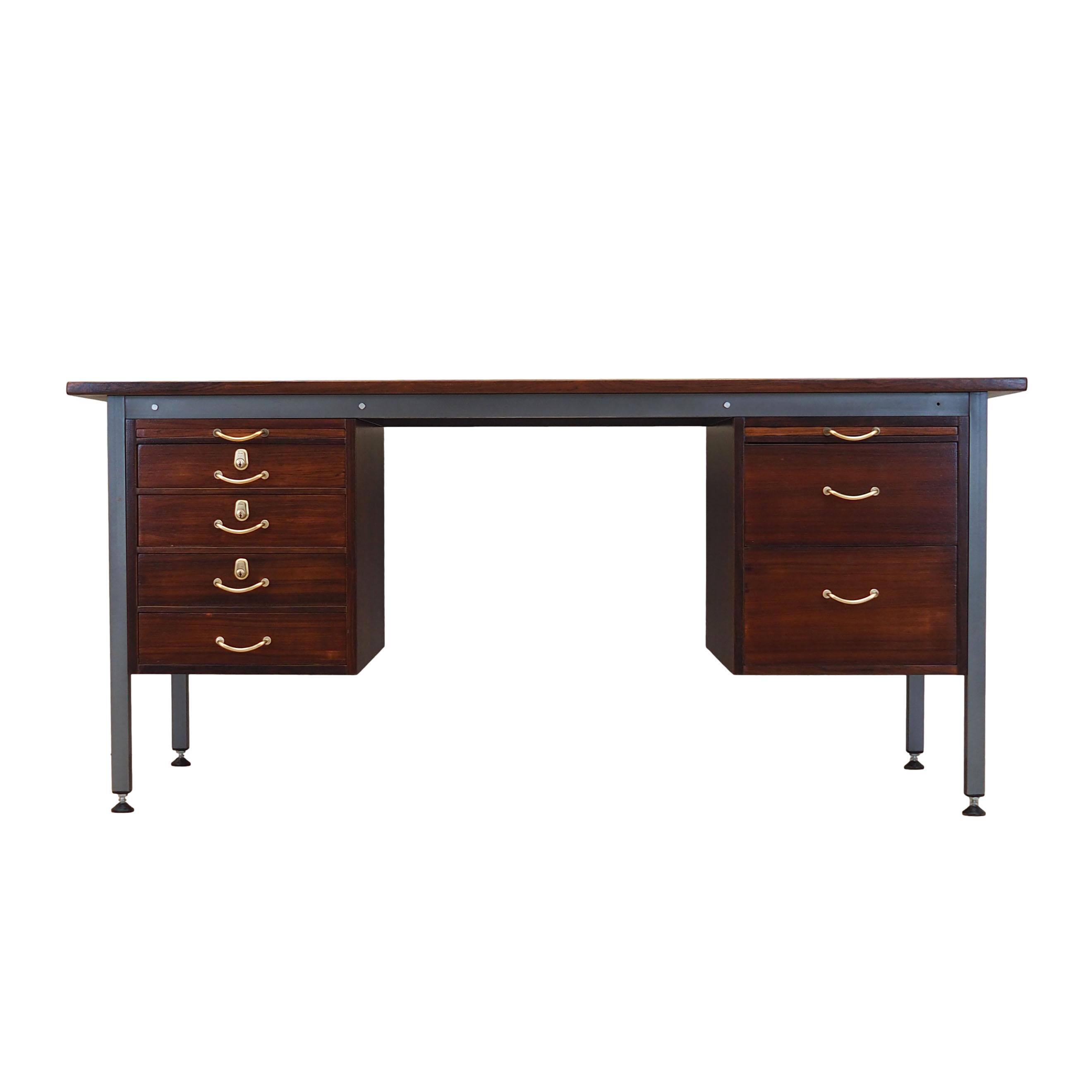 Rosewood desk, Danish design, 1970s, production: Denmark