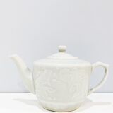 Japanese teapot patterns Koi carp, signed