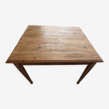 Table ancienne en bois massif  de style anglais Passe partout