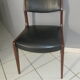 Suite 4 chaises scandinave vintage teck