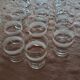 jug and glasses from the 1950s, frosted glasses
