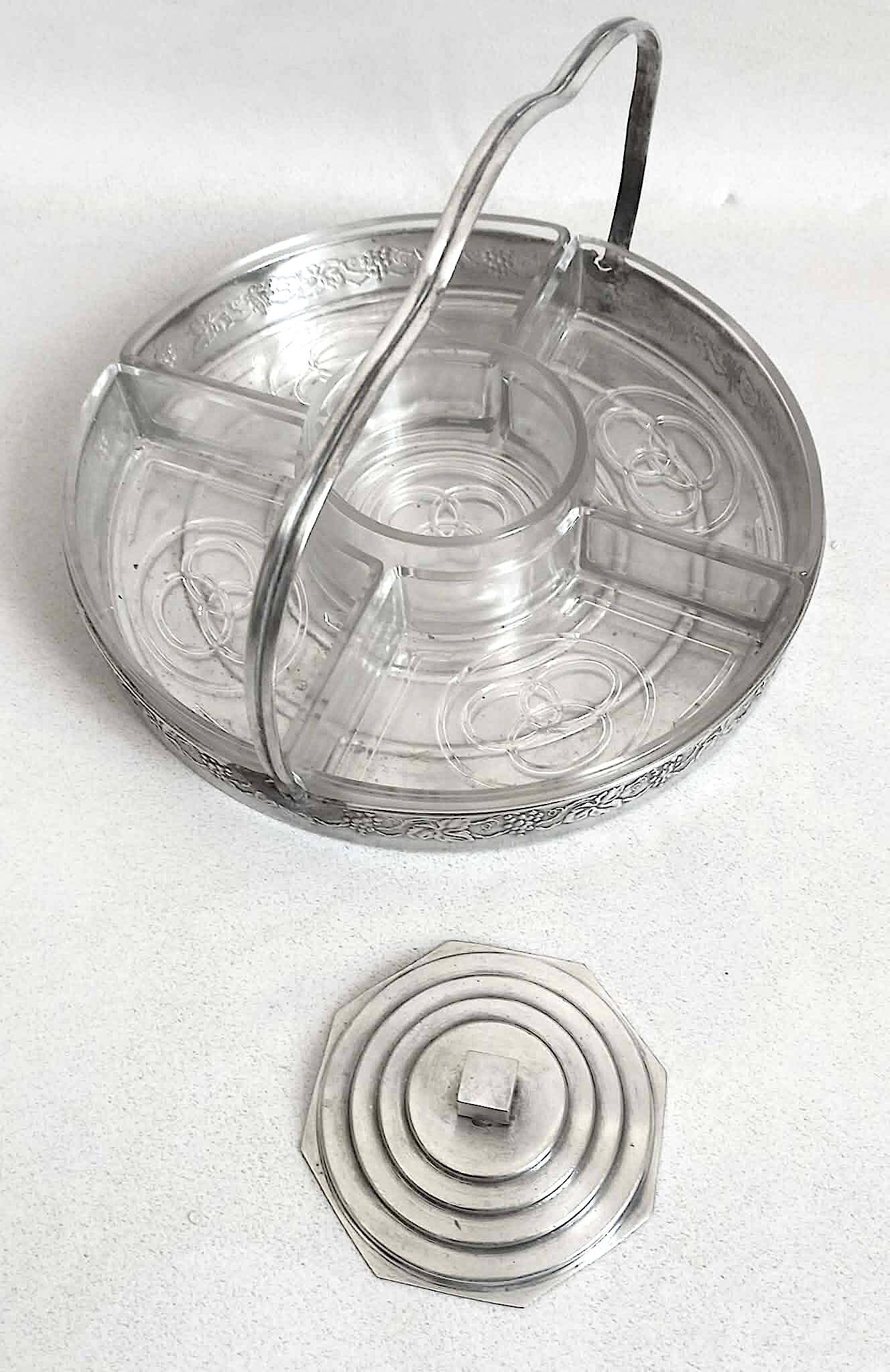 Silent servant Art Deco Diameter 25.3 cm