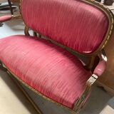 Chaise medaillon style Napoleon III (3)
