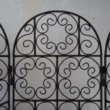 Wrought iron screen orientalist style