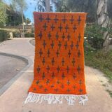 Traditional handmade carpet 250cm x 150cm Moroccan