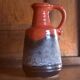 Bay Keramik vase in glazed ceramic - Fat Lava - Model 631 17 - West-Germany - 1970