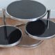 Leitmotiv Swivel coffee table with 3 levels.