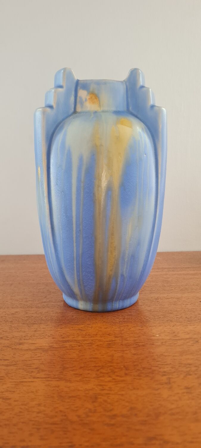 Vase art déco céramique de thulin