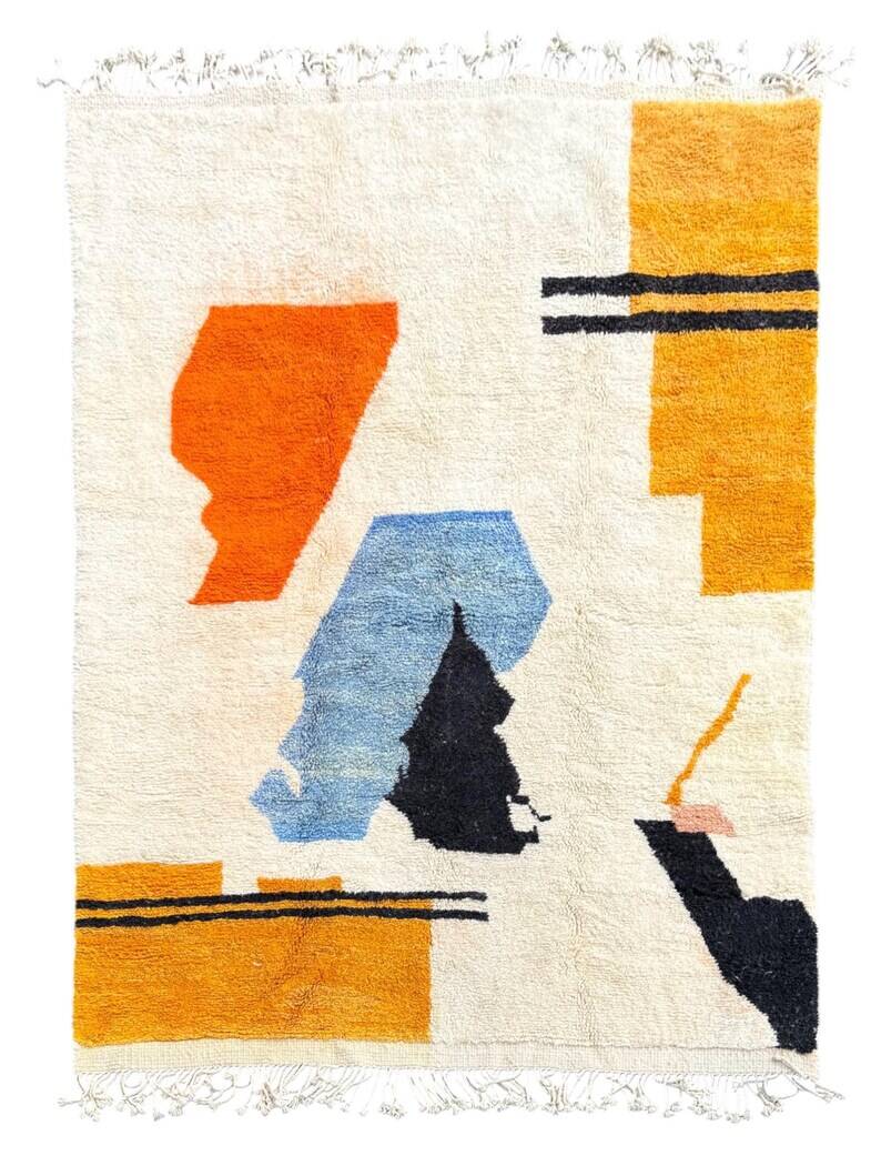 Traditional handmade Berber carpet 250cmx150cm