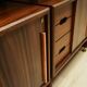 Rosewood modular shelving unit, Italian design, 1960s, production: Italy