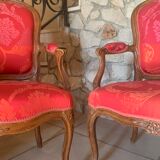 Paire de fauteuils époque Louis XVI
