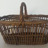 Rattan basket or wicker basket