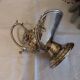 Antique silver-plated sugar bowl