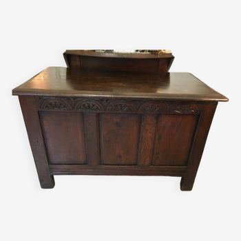 Oak chest, 19th century