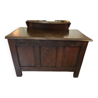 Oak chest, 19th century