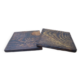 Burnt wood trivet