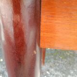 Table tonneau scandinave extensible