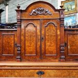 Biedermeier style secretary