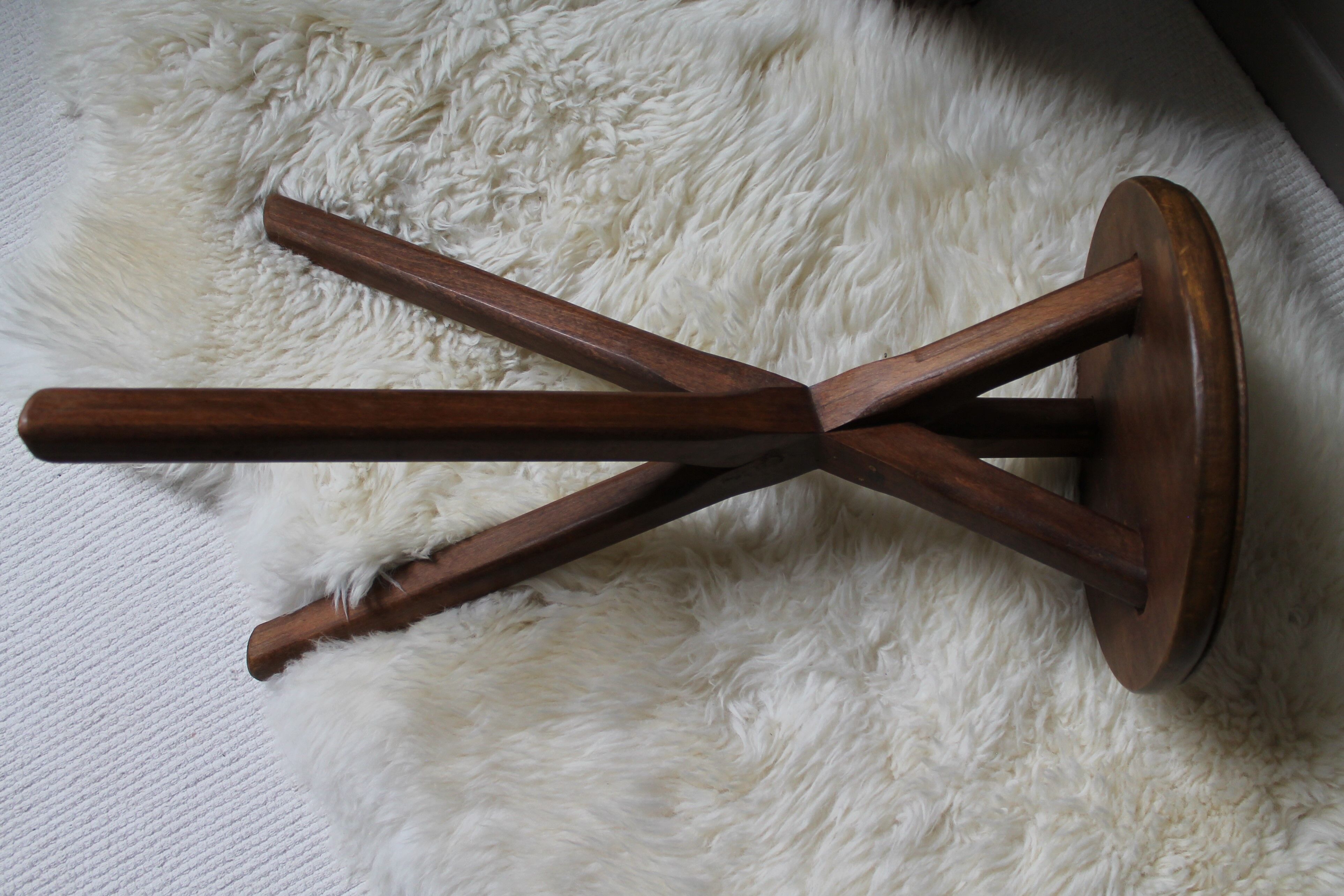 Vintage workshop stool