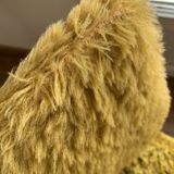 2 yellow moumoute chairs
