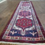 Handmade Persian Heriz hallway rug 295x70cm