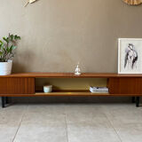 Vintage wooden sideboard from the 50s (shallow)