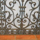 Cast iron door grille