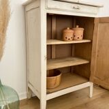 Antique patinated jam cupboard