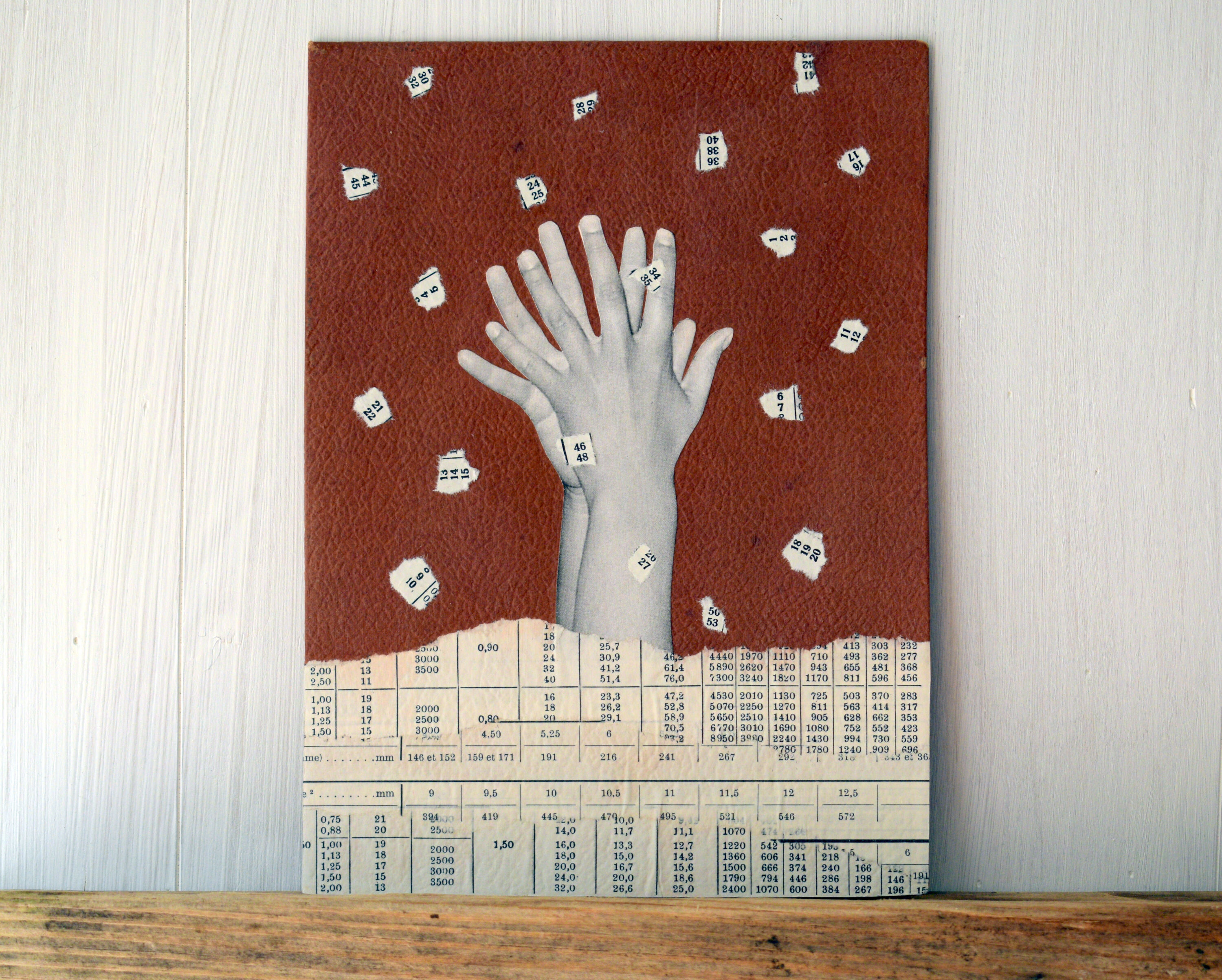 Gluing numbers and hands