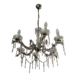 Marie Thérèse-style pendant chandelier with tassels