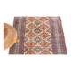Tapis oriental gris-pourpre vintage – 196cm x 126cm