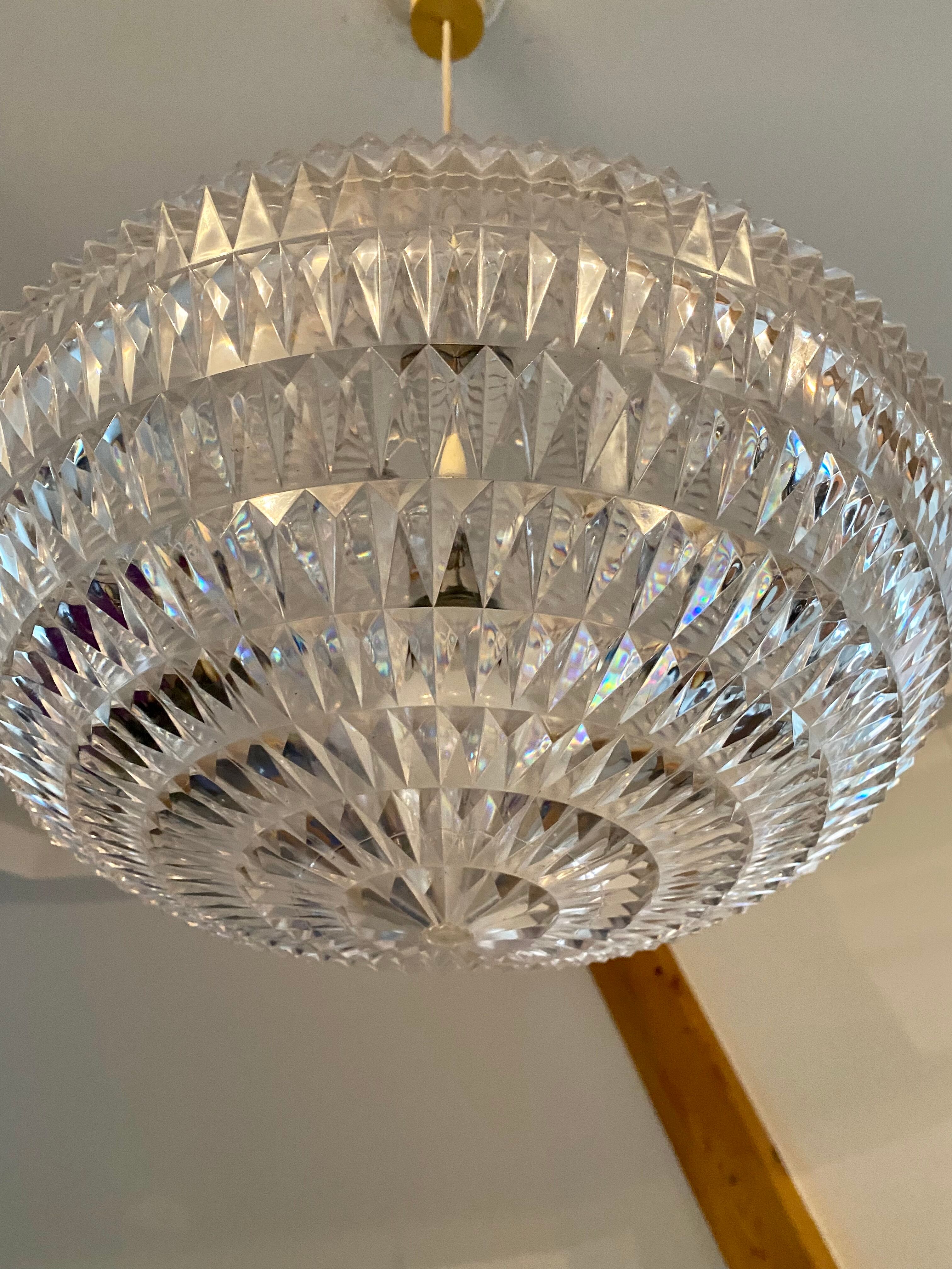 Old Diamond suspension lamp by Aloys Gangkofner Germany