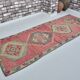 Vintage Handknotted Wool Runner Rug sku 2061