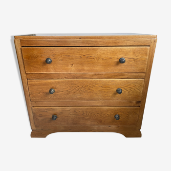 Commode chêne massif